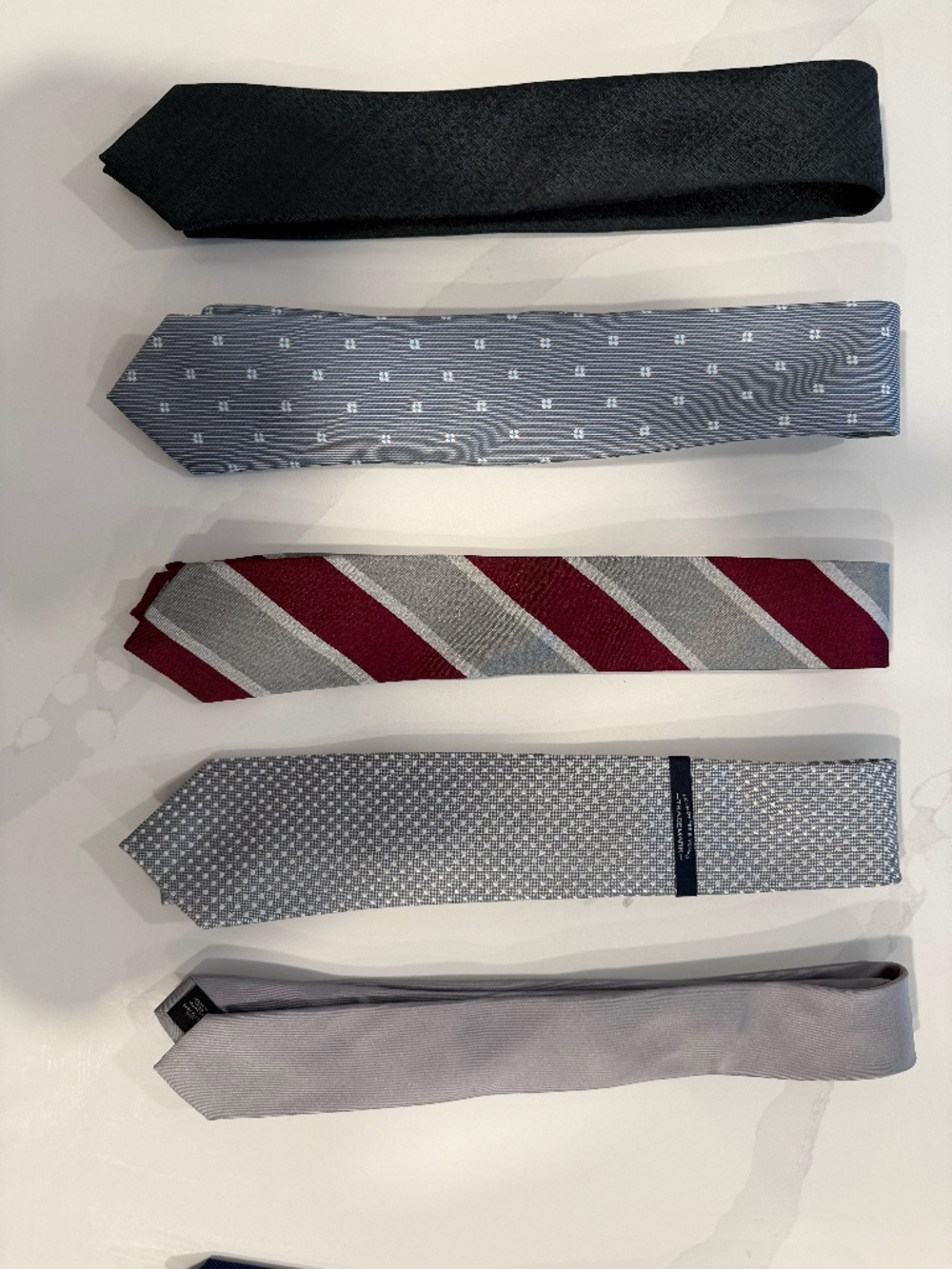 Men’s Tie Bundle — Classic Business Neckties, Set of 5